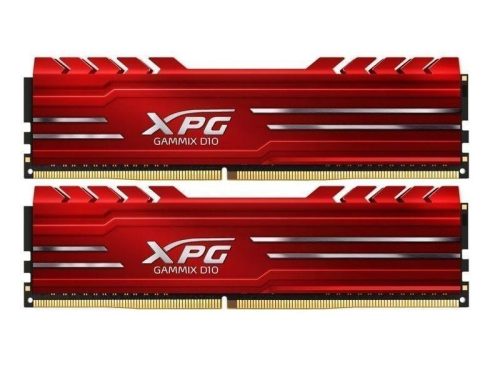  32GB 3200MHz DDR4 RAM ADATA XPG GAMMIX D10 CL16 piros (2x16GB) (AX4U320016G16A-DR10) 