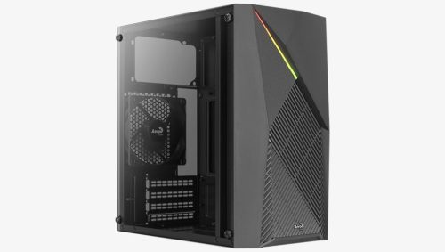  Aerocool Raider Mini-G-BK-v1 táp nélküli ablakos MicroATX ház fekete (ACCS-PV44013.11) 