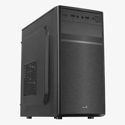  AeroCool CS-103-S-BK-v1 táp nélküli Micro ATX ház fekete (ACCS-PC11014.11) 