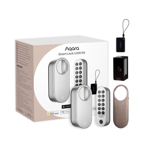  Aqara U200 Smart Lock utólag felszerelhető zárbetét ezüst (LOC-U200-S) 