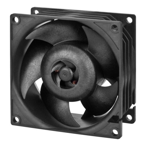  Arctic S8038-7K ház hűtő ventilátor 8cm 4db/csomag fekete (ACFAN00292A) 