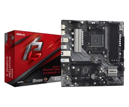  ASRock B550M Phantom Gaming 4 alaplap 