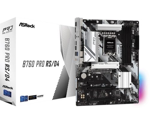  ASRock B760 Pro RS/D4 alaplap (90-MXBL80-A0UAYZ) 