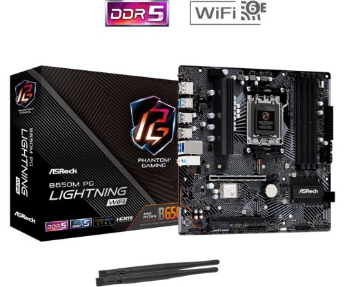  ASRock B650M PG Lightning WiFi alaplap 