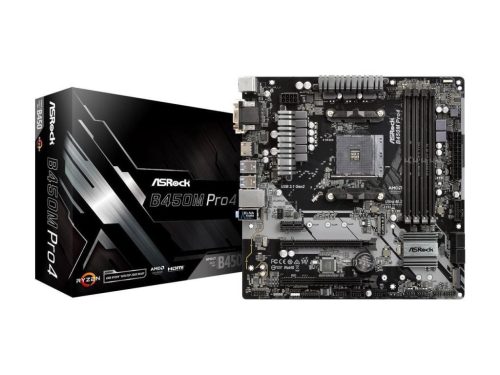  ASRock B450m Pro4 R2.0 Alaplap 