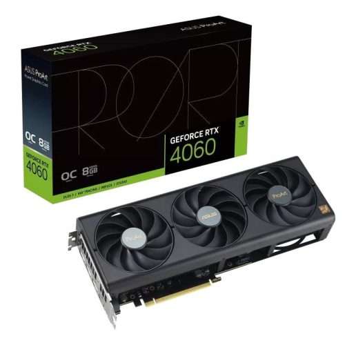  ASUS GeForce RTX 4060 8GB ProArt OC Edition videokártya (PROART-RTX4060-O8G) 