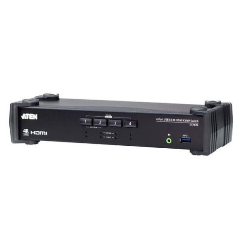  Aten KVMP Switch USB 3.2 Gen1 4K HDMI 4 port (CS1824-AT-G) 