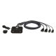  ATEN KVM Switch 2PC USB + kábel (CS22HF) 