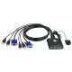  ATEN KVM Switch 2PC USB + kábel (CS22U) 