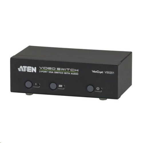  ATEN VanCryst VGA Switch 2-port (VS0201-AT-G) 