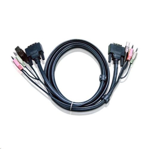  ATEN KVM Kábel USB DVI-I 3m (2L-7D03UI) 