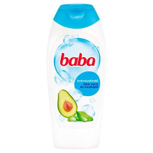  Baba Aloe Vera és Avokádó tusfürdő 400 ml 