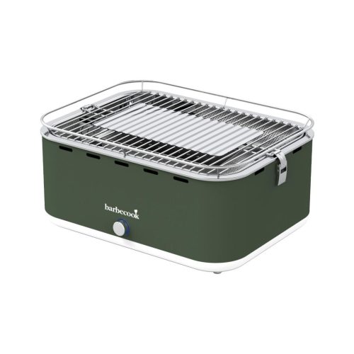  Barbecook Carlo asztali faszenes grill 44x33x21cm zöld (BC-CHA-1018) 