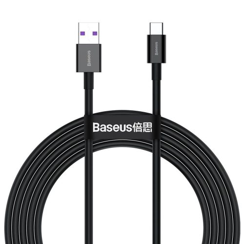  Baseus Superior USB-A - USB-C kábel 66W 2m fekete (CATYS-A01) 