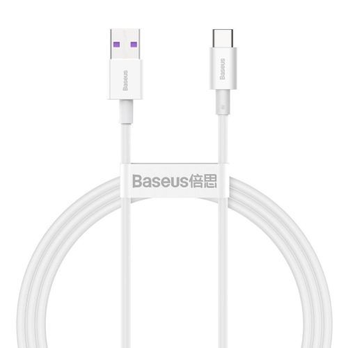  Baseus Superior Series USB-A - USB-C kábel 66W, 1m fehér (CATYS-02) 