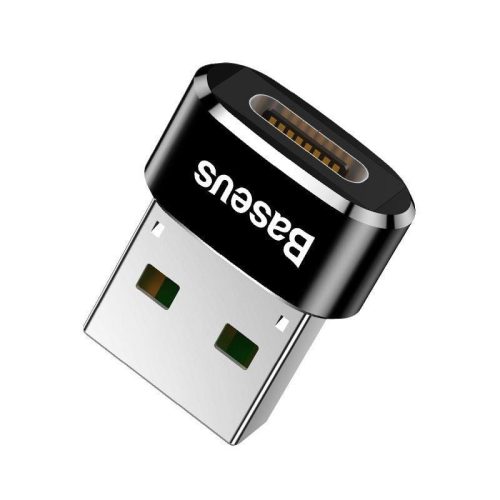  Baseus USB-C – USB-A adapter fekete (CAAOTG-01) 