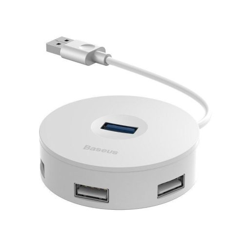  Baseus Round Box USB hub fehér (CAHUB-F02) 