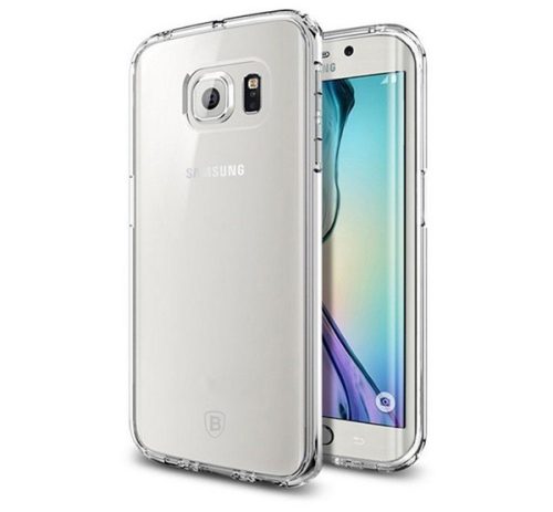  BASEUS AIR szilikon telefonvédő (0.6 mm, ultravékony, porálló) ÁTLÁTSZÓ [Samsung Galaxy S6 (SM-G920)] 