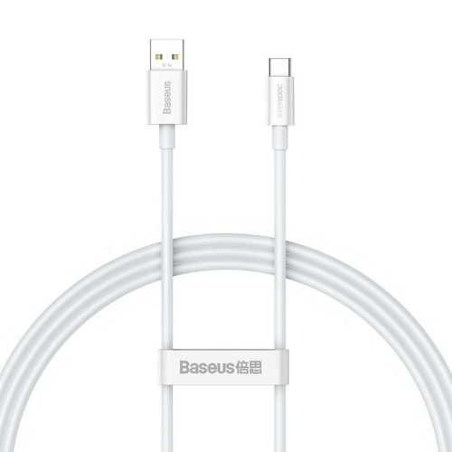  Baseus Superior USB USB-C kábel 65W PD 1m fehér (CAYS000902) 