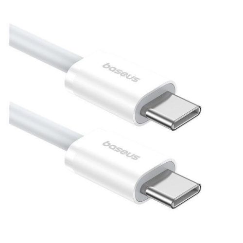  Baseus Superior USB-C - USB-C kábel 30W 1m fehér (P10365200211-00) 