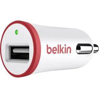  Belkin USB autós töltő piros-fehér (F8J014btRED) 