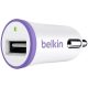  Belkin USB autós töltő lila-fehér (F8J014BTPUR) 