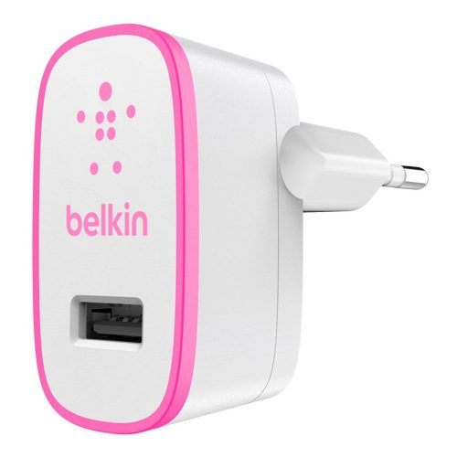  Belkin asztali töltő 2.1A fehér-rózsaszín (F8J052vfPNK) 