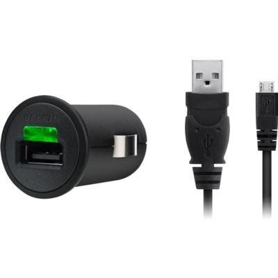  Belkin autós töltő + Micro USB kábel fekete (F8M127cw03) 