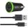  Belkin 2.4A / 12 Watt autós töltő USB port + 1.2m micro-USB kábel  (F8M887bt04-BLK) 