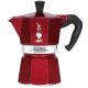  Bialetti Moka Express 6 személyes kávéfőző Deco Glamour piros (9900) 