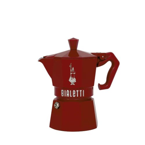  Bialetti Moka Exclusive 3 személyes kávéfőző piros (9055) 