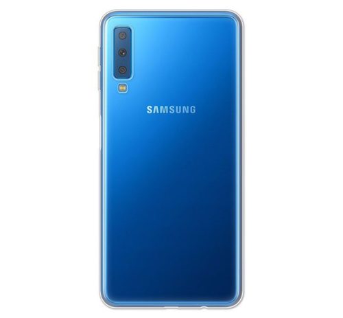  4-OK szilikon telefonvédő (ultravékony) ÁTLÁTSZÓ [Samsung Galaxy A7 (2018) SM-A750F] 