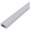 Avide Alu Profil "U" 15.9x7.8mm Falon Kivüli Félig átlátszó (füstös) búrával 1m, "szett" (AAP-N-1M-S-FR)
