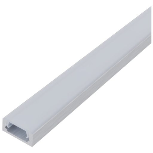 Avide Alu Profil "U" 15.9x7.8mm Falon Kivüli Opál búrával 1m, "szett" (AAP-N-1M-S-MK)