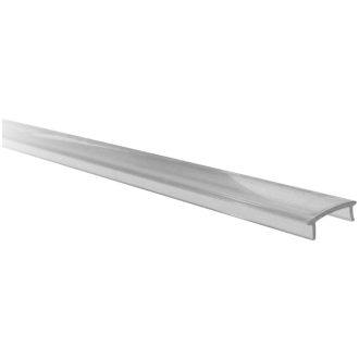   Avide Alu Profil Fali Borítólap Áttetsző 1m (AAP-W-COV-C-1M)