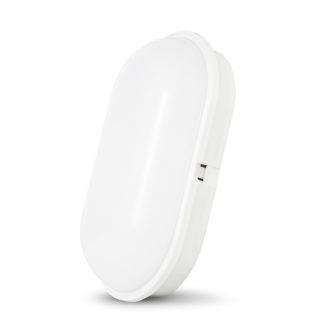   Avide Cseppálló Mennyezeti Lámpa Triton-O Ovális IP65 20W NW 4000K Fehér 100lm/W (ABBHL-O-20W-NW-HL)