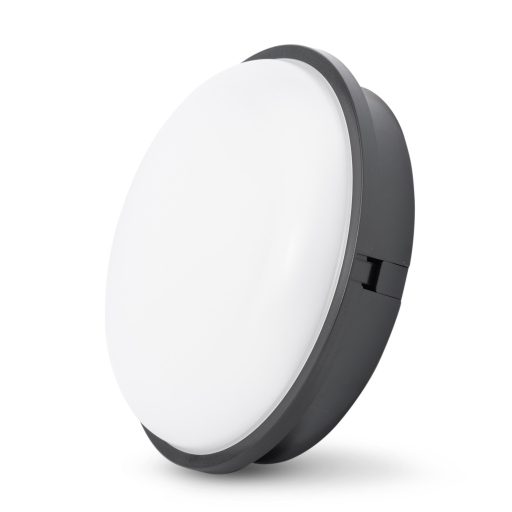 Avide Cseppálló Mennyezeti Lámpa Triton-R Kerek IP65 20W NW 4000K Fekete 100lm/W (ABBHL-R-20W-NW-BL-HL)