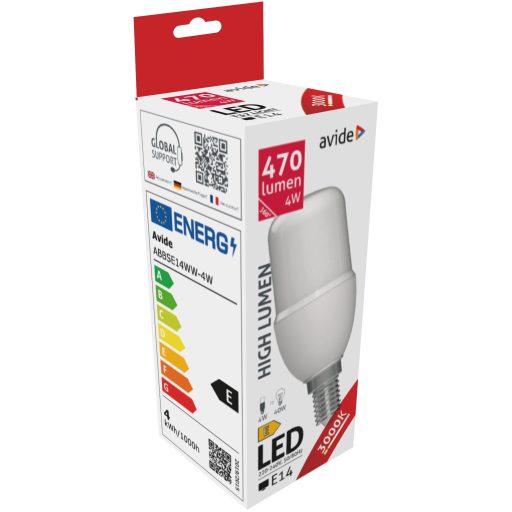 Avide LED Bright Stick izzó T37 4W E14 WW 3000K (ABBSE14WW-4W)