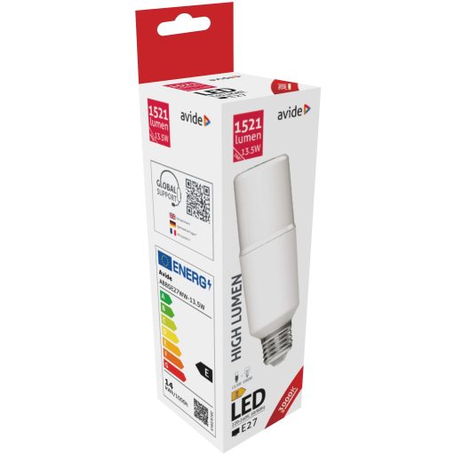 Avide LED Bright Stick izzó T45 13.5W E27 WW 3000K (ABBSE27WW-13.5W)