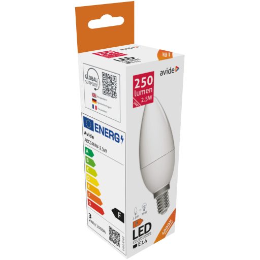 Avide LED Candle 2.5W E14 NW 4000K (ABC14NW-2.5W)