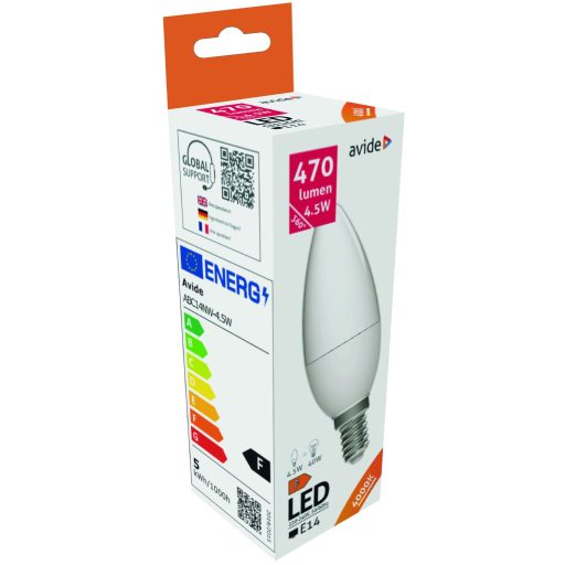 Avide LED Candle 4.5W E14 NW 4000K (ABC14NW-4.5W)