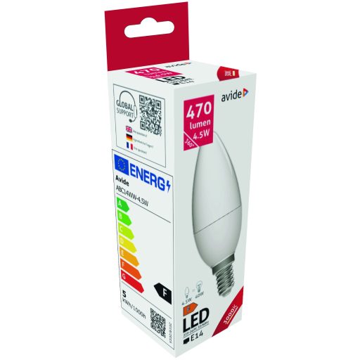 Avide LED Candle 4.5W E14 WW 3000K (ABC14WW-4.5W)