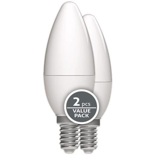 Avide LED Candle Twin Pack 6.5W E14 WW 3000K (ABC14WW-6.5W-APTP)