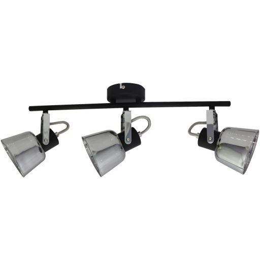 Avide Mennyezeti Lámpa Maya 3xE14 Foglalattal Fekete (ABCL-MA3B)