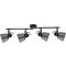 Avide Mennyezeti Lámpa Maya 4xE14 Foglalattal Fekete (ABCL-MA4B)