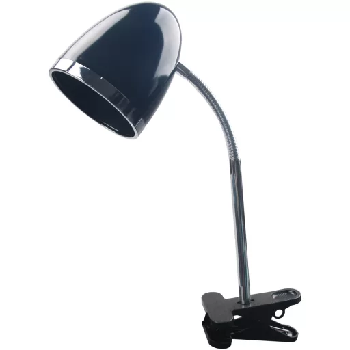 Avide Basic Asztali Lámpa Csíptethető Fekete E27 max.15W (ABDL-CLIP-B-15W)