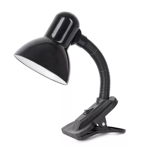 Avide Basic Asztali Lámpa Csíptethető Fekete Max 60W (ABDL-CLIP-B-60W)