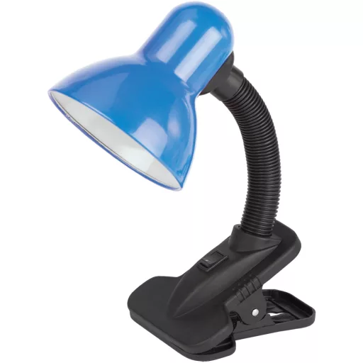 Avide Basic Asztali Lámpa Csíptethető Kek Max 60W (ABDL-CLIP-BL-60W)