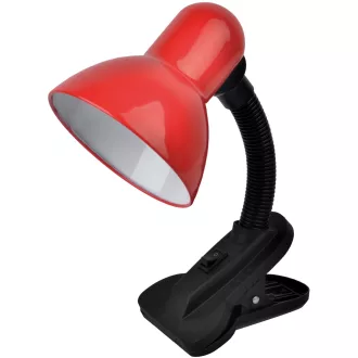   Avide Basic Asztali Lámpa Csíptethető Piros Max 60W (ABDL-CLIP-R-60W)