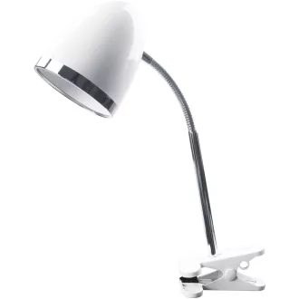   Avide Basic Asztali Lámpa Csíptethető Fehér E27 max.15W (ABDL-CLIP-W-15W)